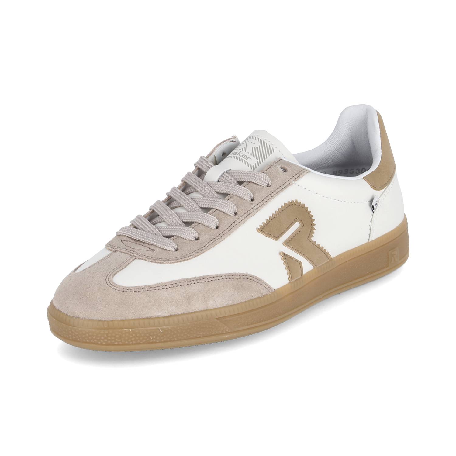 Rieker Low Sneaker - weiss kombi