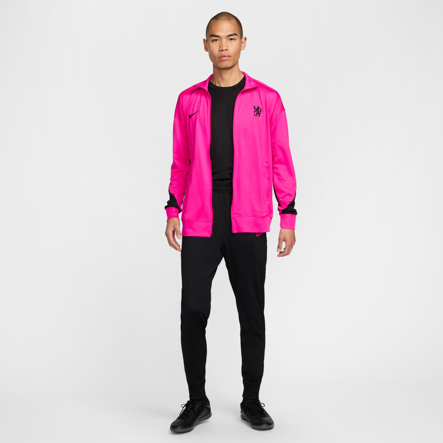 Nike Chelsea Strike Trainingspak Full-Zip 2024-2025 Roze Zwart