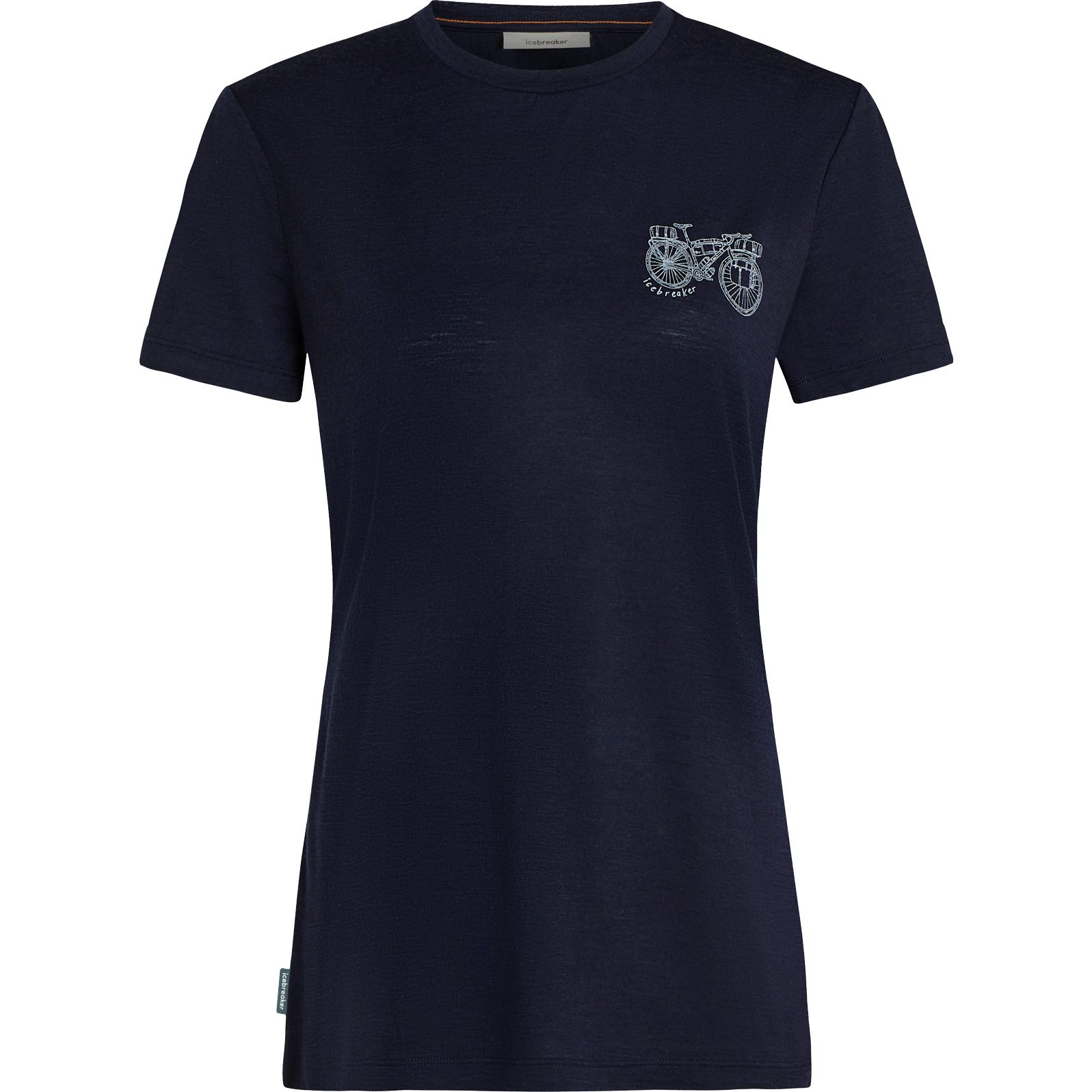 Icebreaker Merino 150 Tech Lite Adventure Ride T-Shirt Damen midnight navy