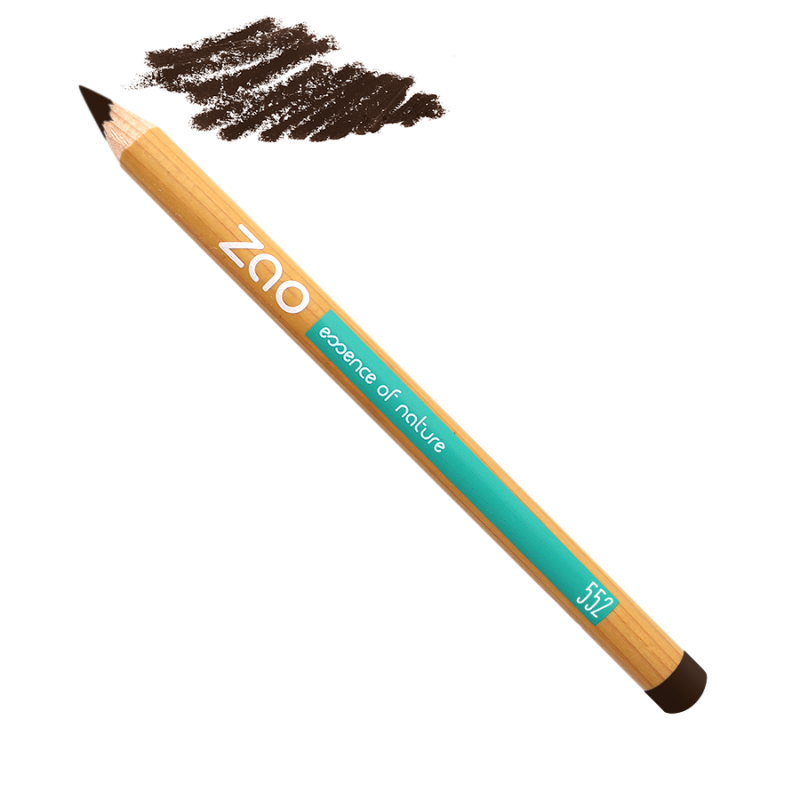 Zao Crayon Brun foncé 552