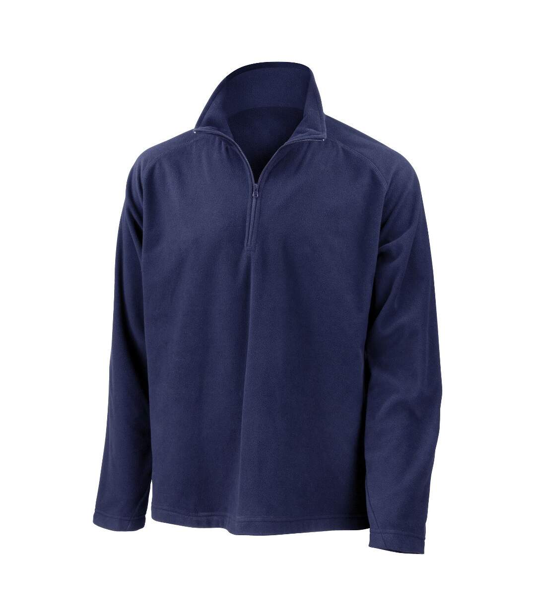 Veste Micro Polaire avec Demi Patte Zippée Homme Outdoor Look Stornoway