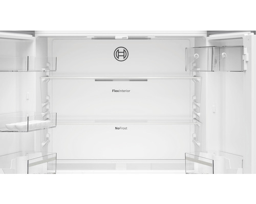 Bosch KFN96VPEA French Door koelkast, BxHxD 91 x 183 x 73,1 cm, koelvak 405 l, vriesvak 200 l