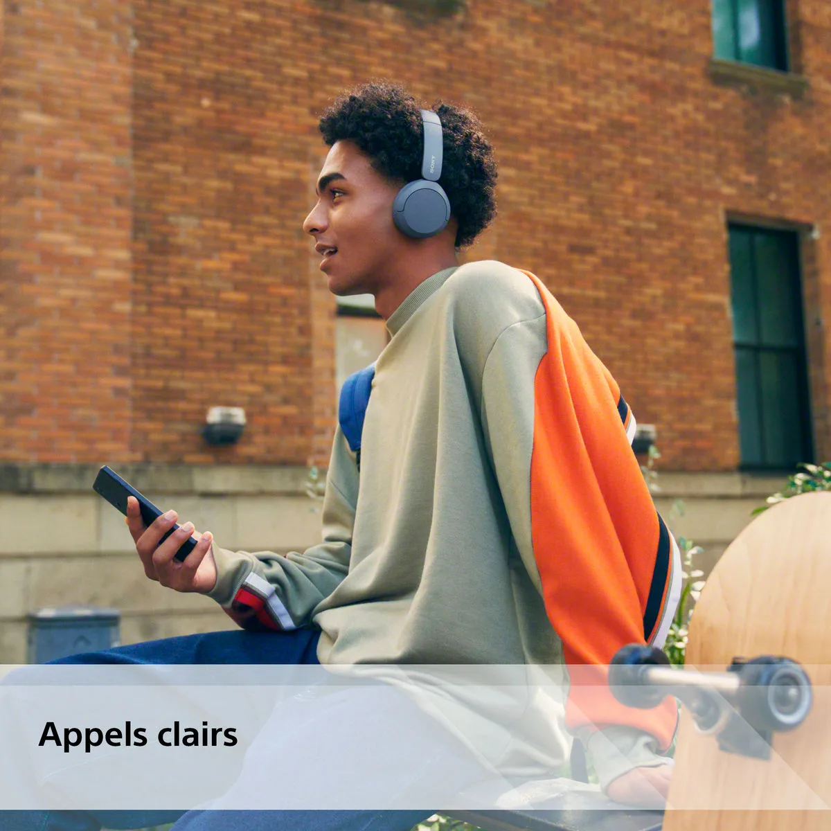 Sony WH-CH520 Bleu Casques Bluetooth