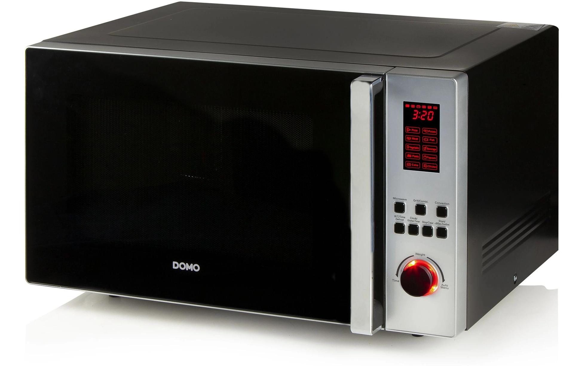 Mikrowelle mit Grill DO24201C Schwarz<br>Kombi-Mikrowelle inklusive Grillrost