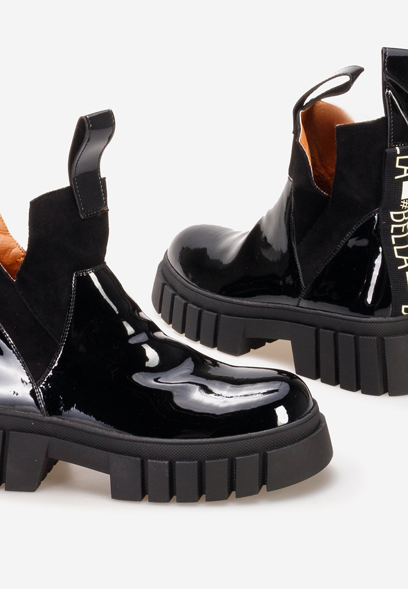 Bottines femme noires Sevimera