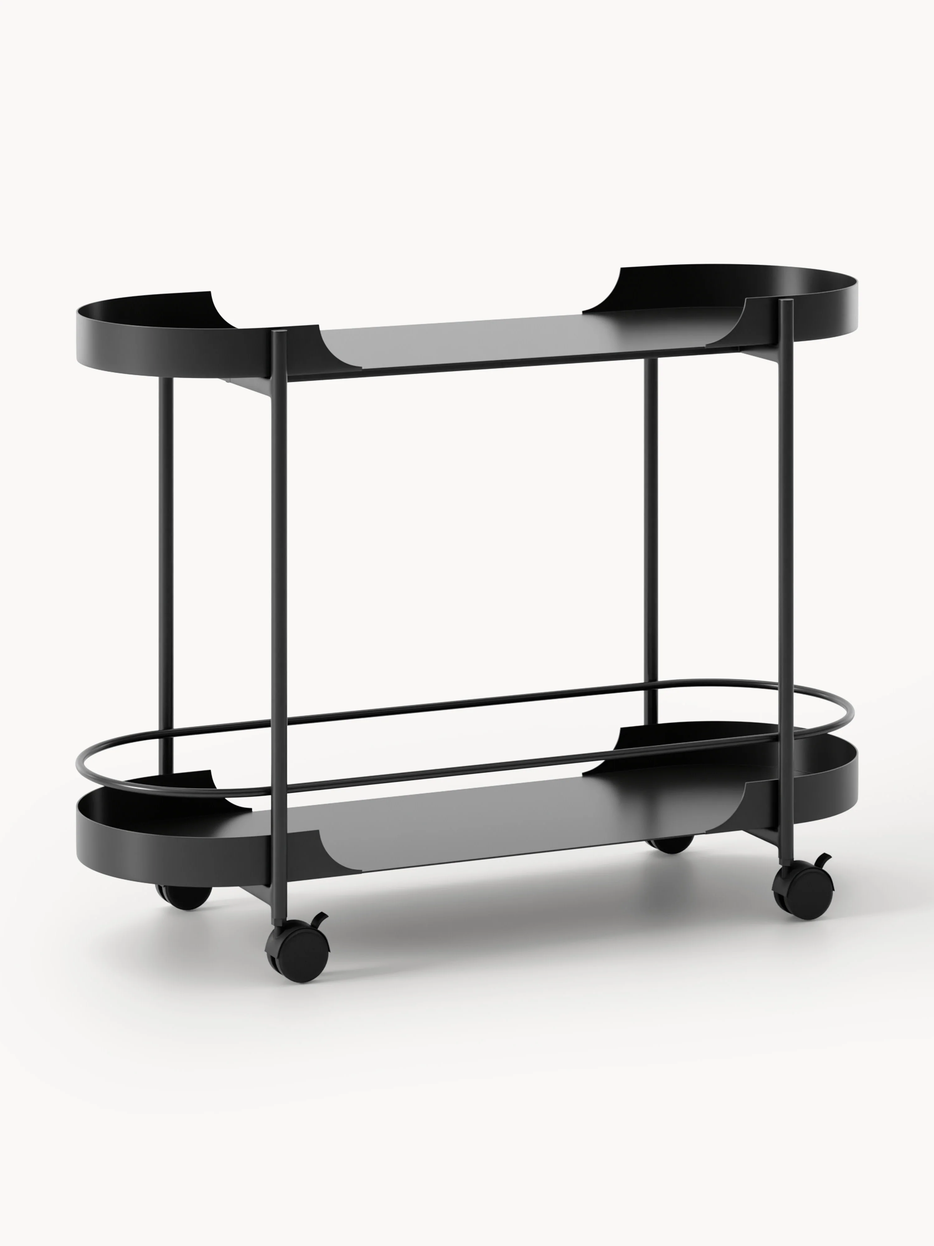 Metalen barcart Taru