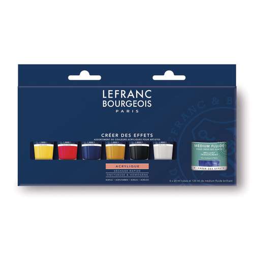 LEFRANC & BOURGEOIS Feine Acrylfarben Sets