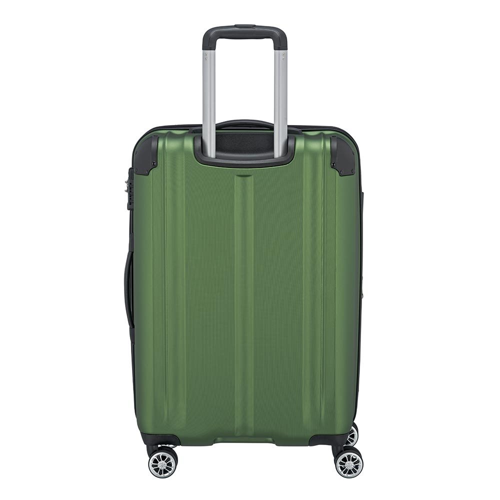 Travelite City 4 Wiel Trolley M Expandable green