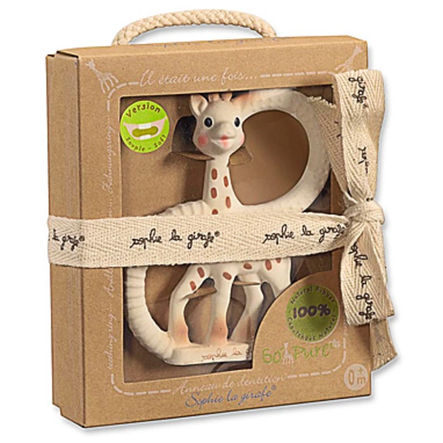 VULLI Sophie la Girafe® So Pure Beißring extra weich Geschenkbox