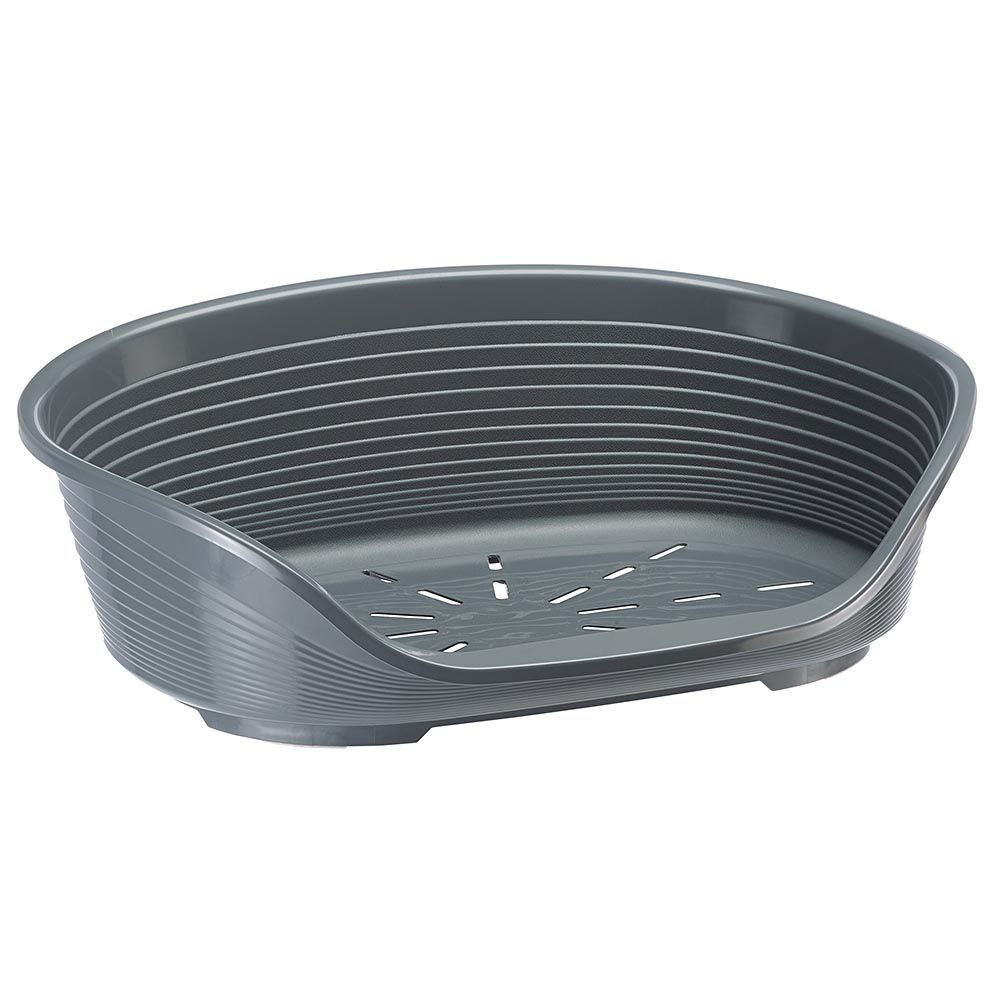 Ferplast panier chien et chat en plastique siesta deluxe 6, lit pour chien et chat, niche chien intérieur, panier pour chiens et