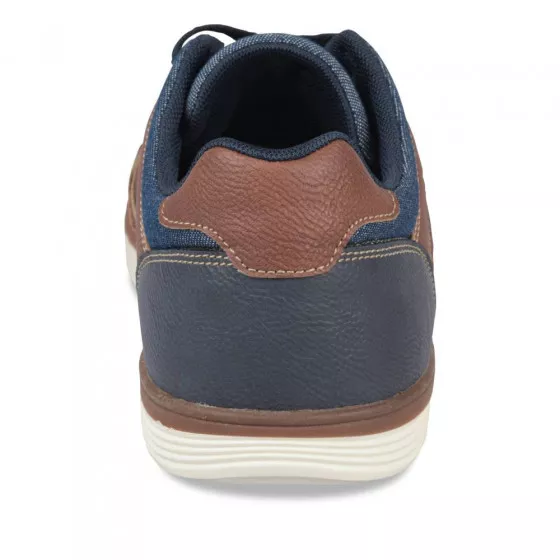 Baskets MARRON DENIM SIDE