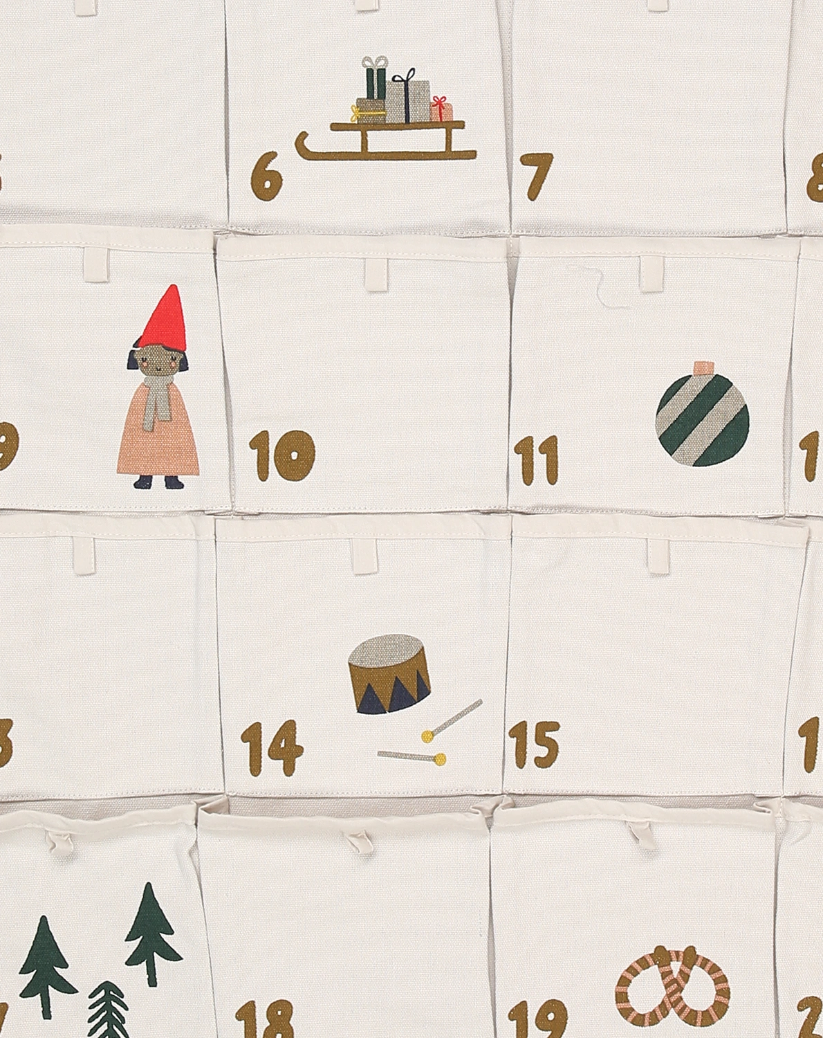 Adventskalender BABBO in sand