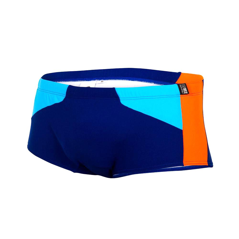 Z3rod TRUNKS - Boxer de bain Homme dark blue/atoll/orang