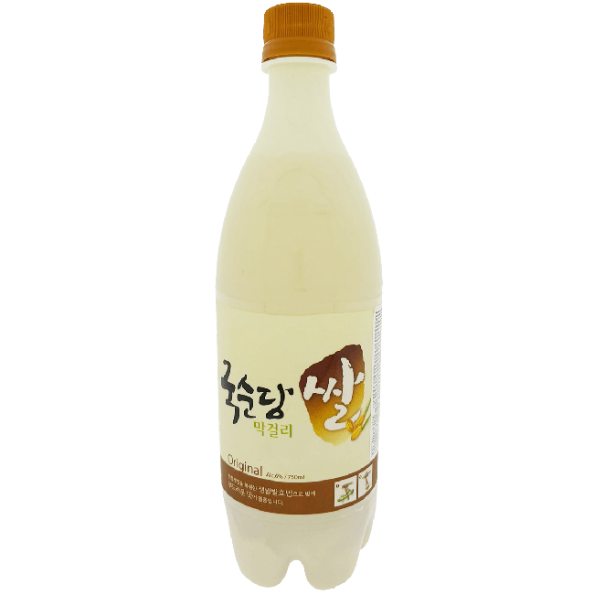 Korean Rijstwijn Makgeolli 6% Alcohol 750ml