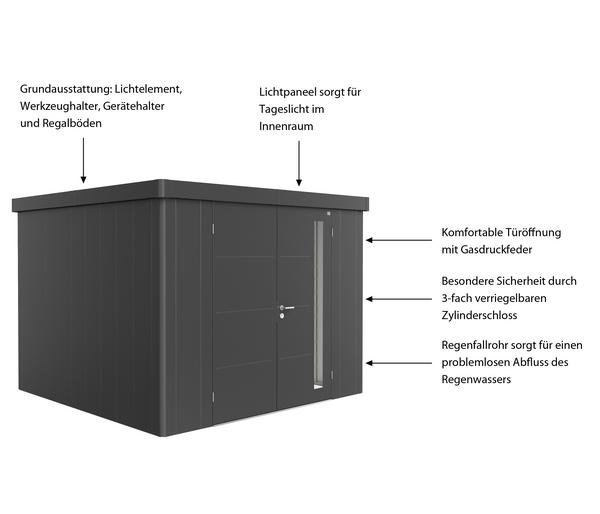 Biohort Gerätehaus Neo 3C, ca. B292/H222/T292