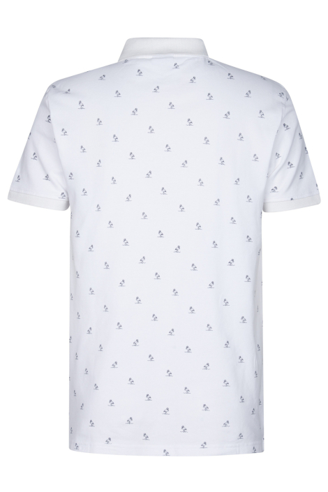 Petrol Industries witte heren polo
