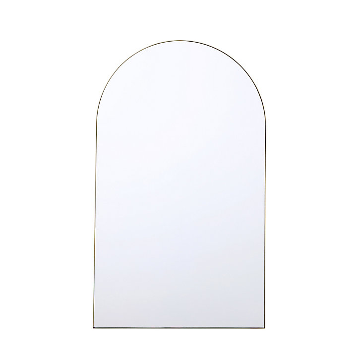 Miroir arche fin gris 60 x 100 cm EDME
