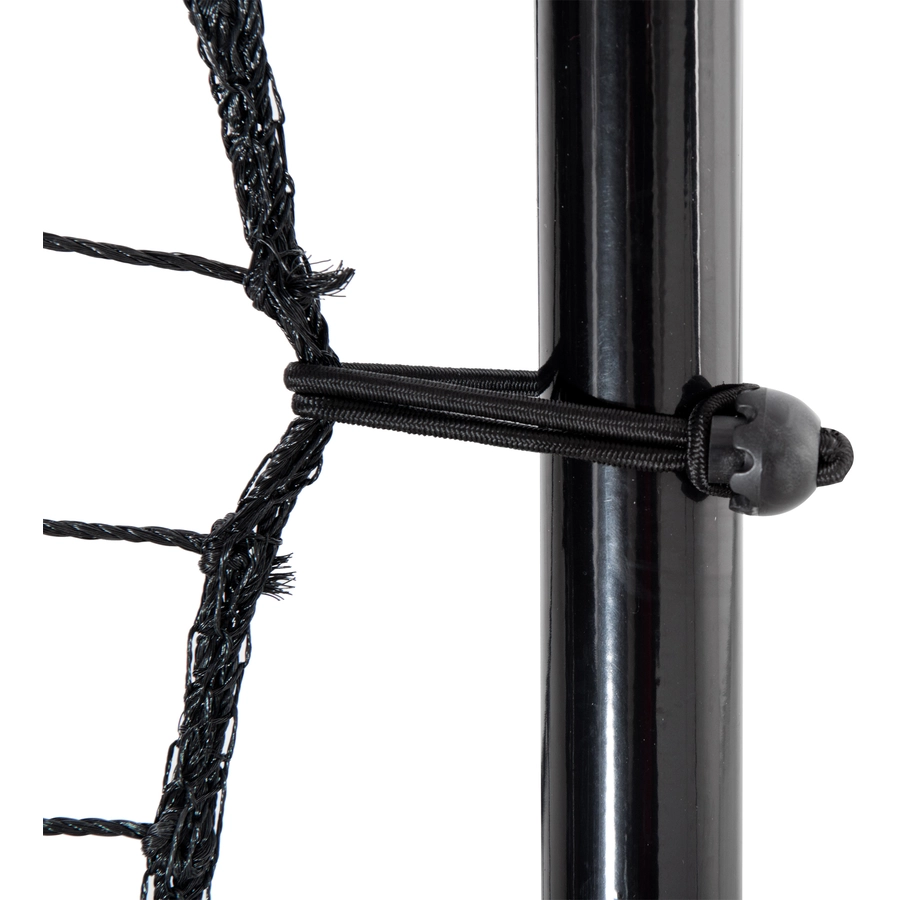 HOMCOM Rebounder mit Bodennagel schwarz