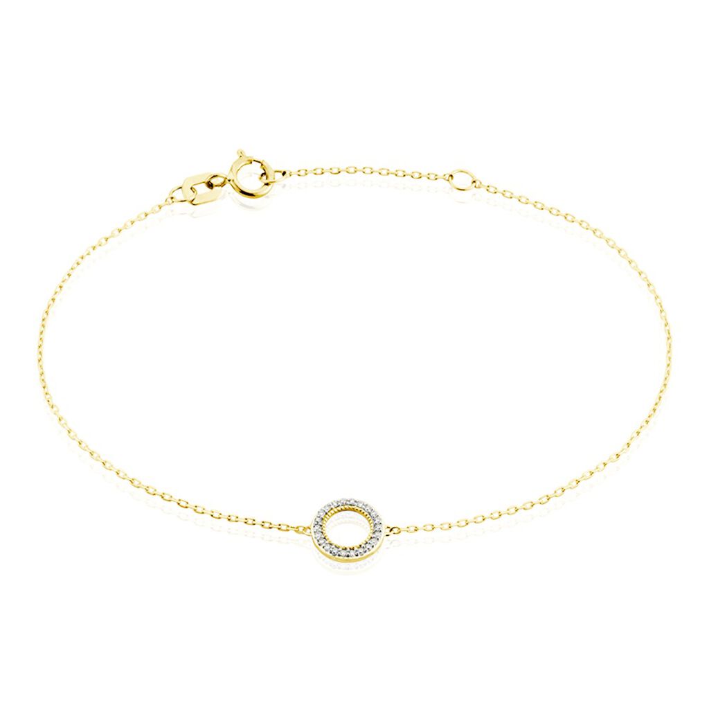Bracelet Or Jaune Acantha Diamants