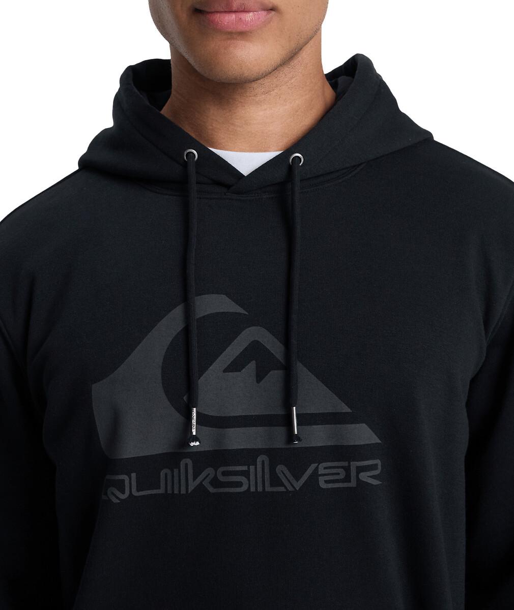 QUIKSILVER<br>Moletom com capuz e logotipo