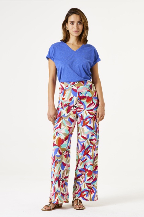 Garcia blauwe dames t-shirt