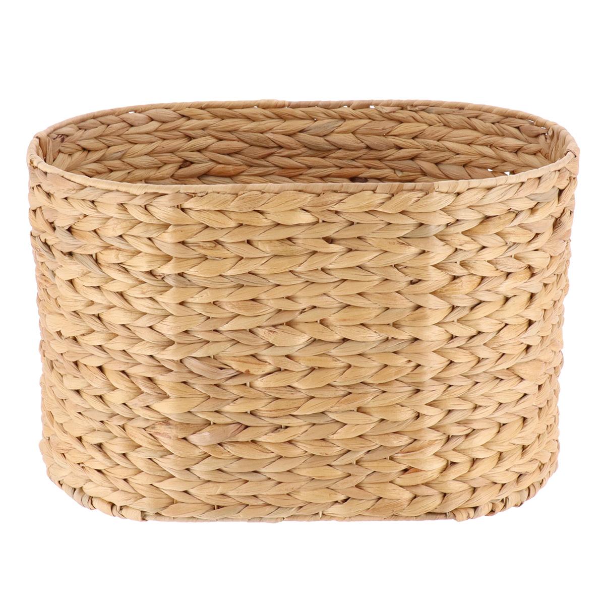 PANIERE OVALE JACINTHE 42X25X27CM NATUREL