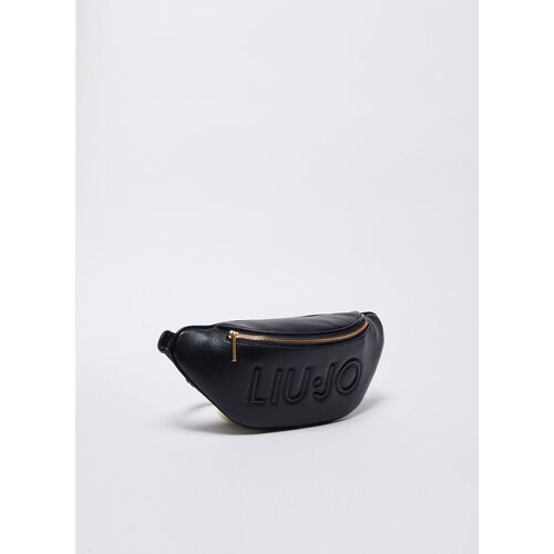 Liu Jo - Riñonera con logotipo Negro