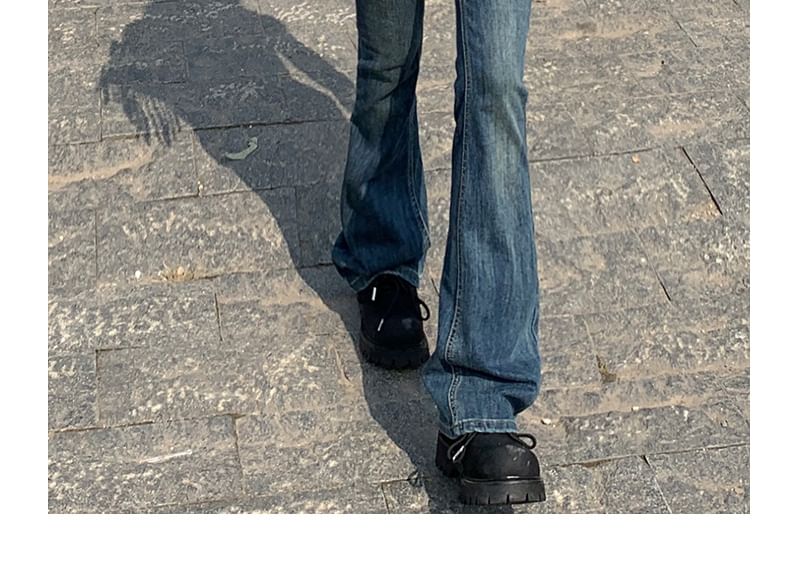 Faiar - Low Rise Washed Bootcut Jeans (diverse ontwerpen)