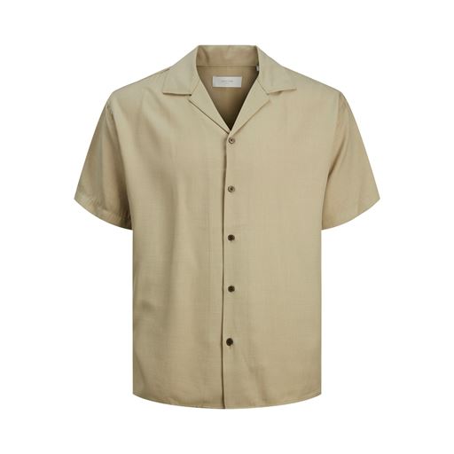 Jack&Jones Aaron Tencel Resort Skjorte, Fields Of Rye, XL