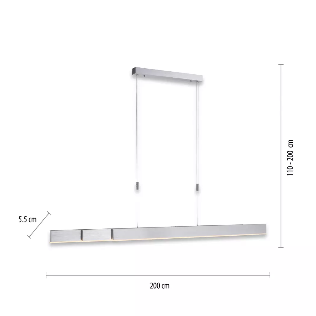 LED-Pendelleuchte Pure Moto