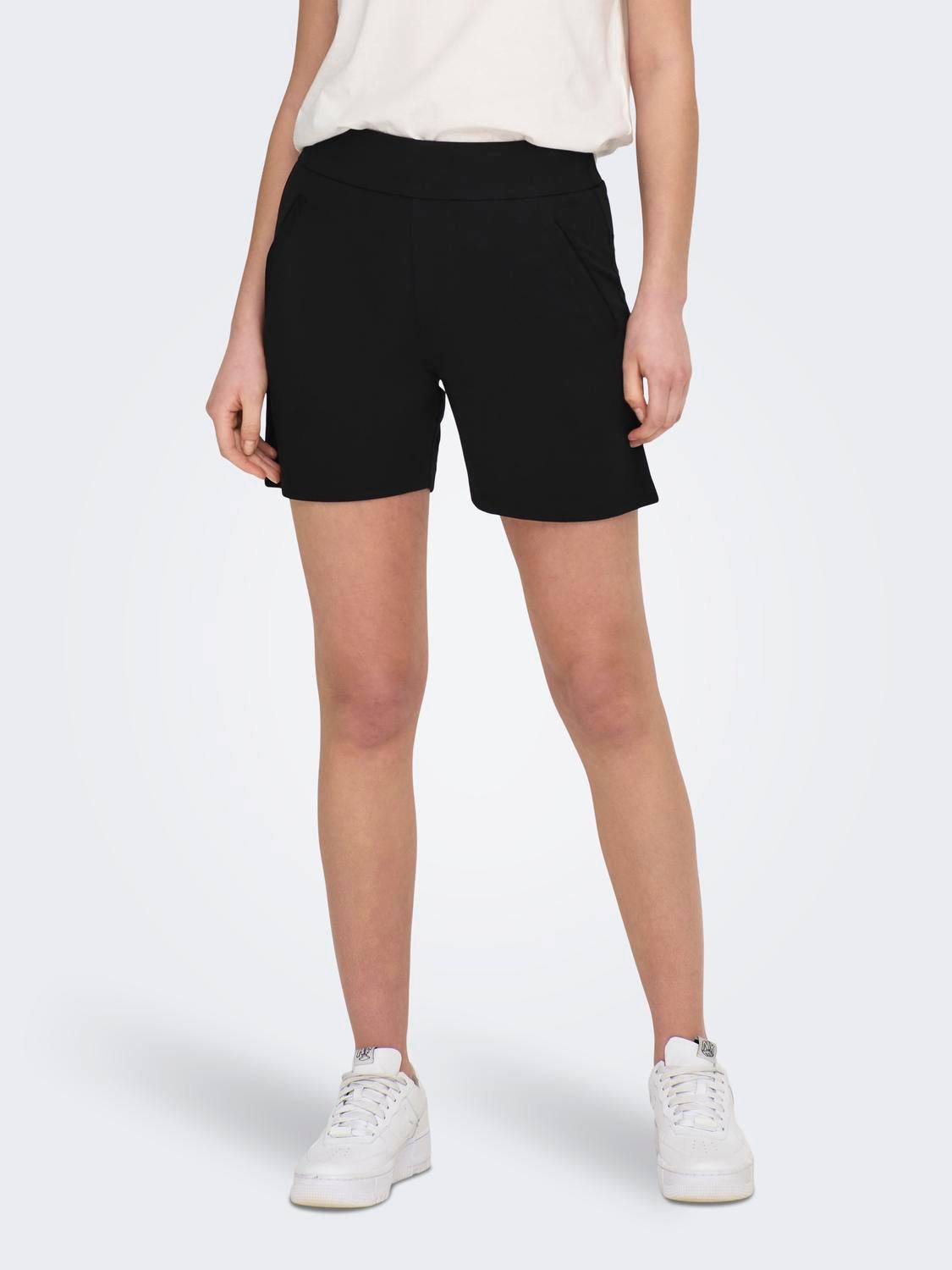 JDYLOUISVILLE Locker geschnitten Klassische Shorts Black