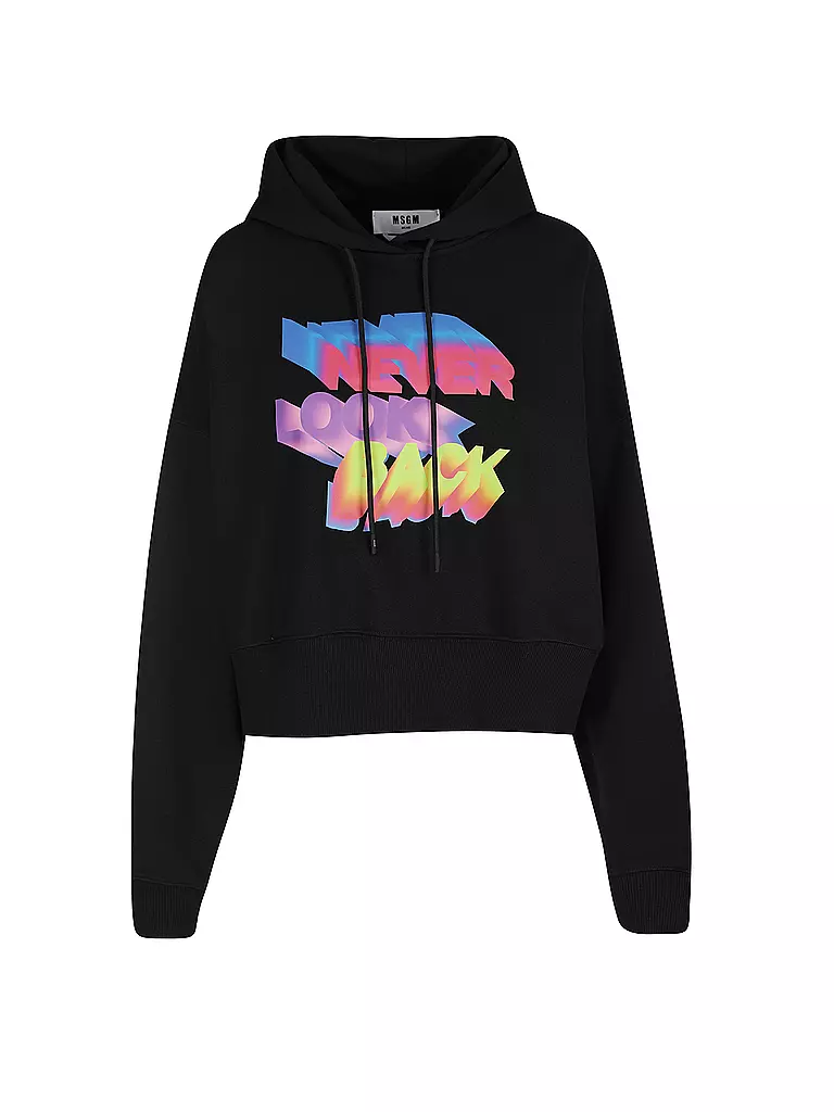 MSGM Kapuzensweater - Hoodie  schwarz