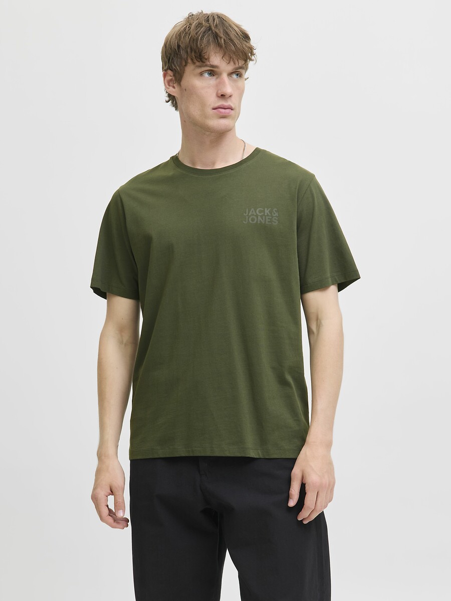 JACK & JONES<br>Logotipo pequeno da T-shirt Corp