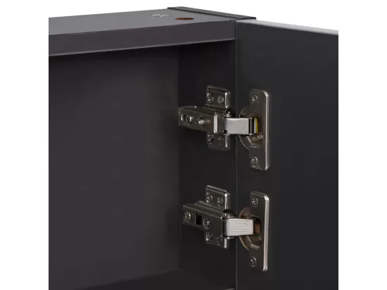 Armoire de salle de bain à miroir à LED 89x14x62