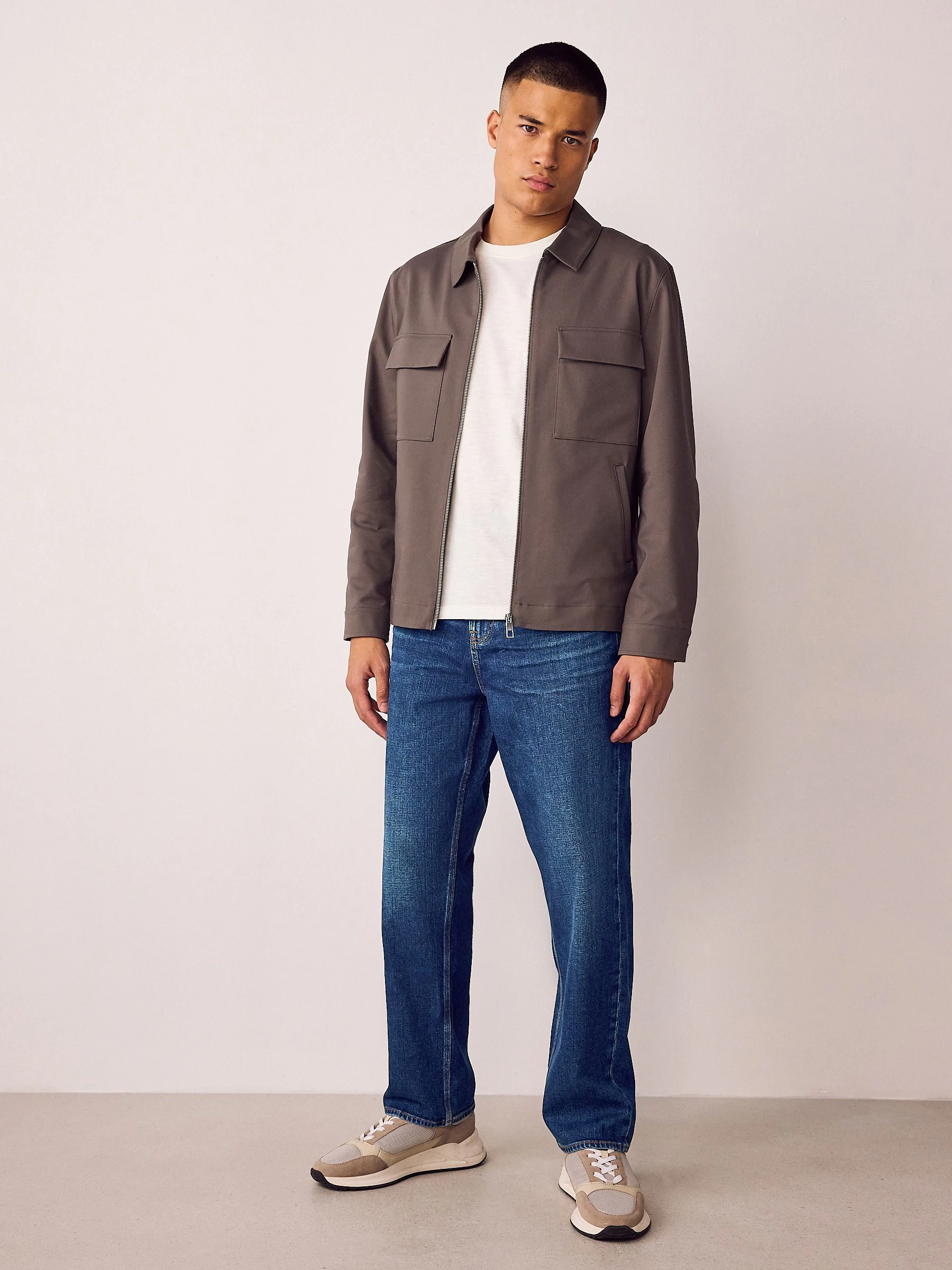 Blauw - Straight fit - Authentieke stretch denim jeans