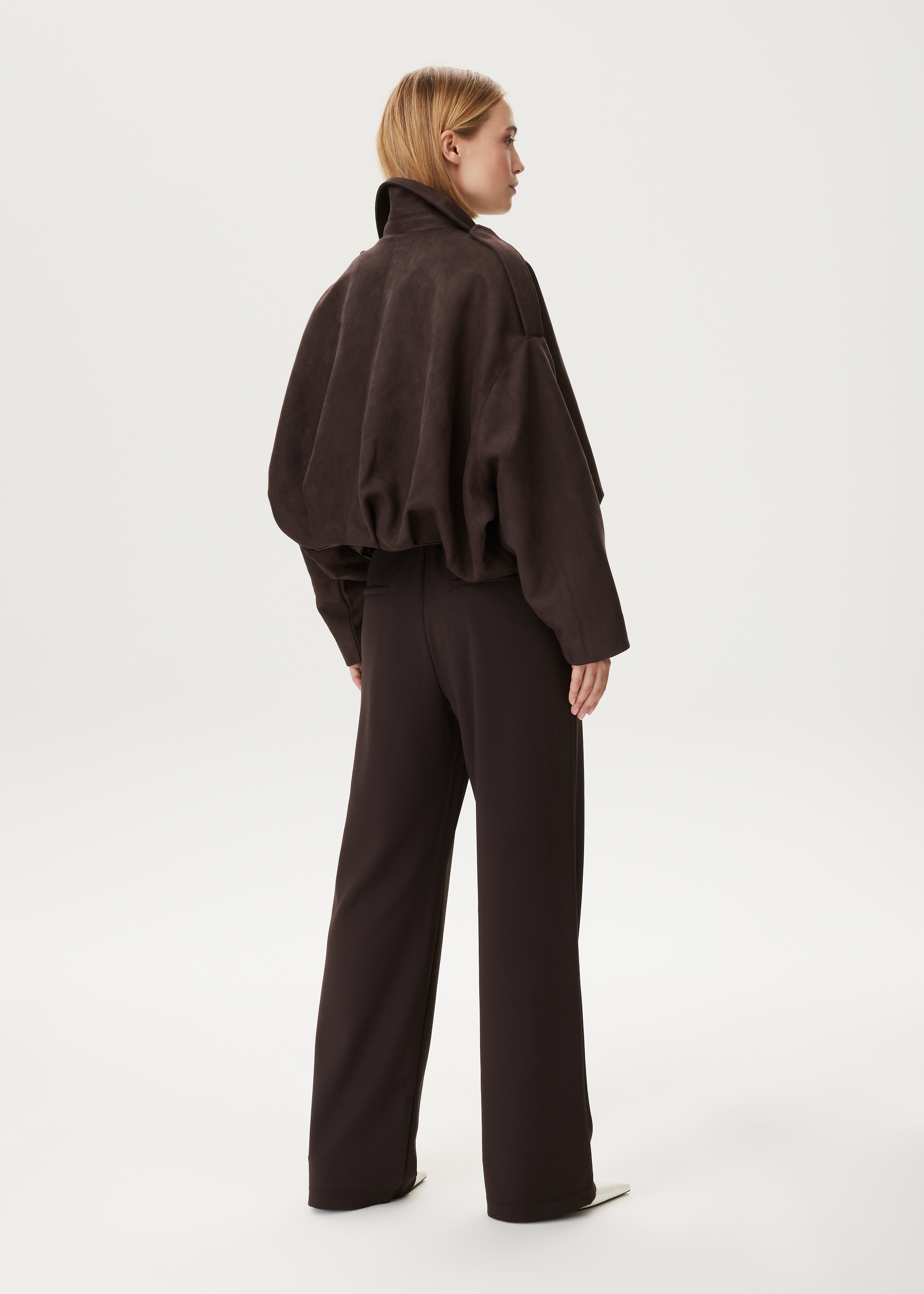 Scuba broek met wijde pijpen