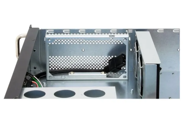 Chieftec UNC-210T-B - Rack-monterbar - 2U - ATX 400 Watt - USB