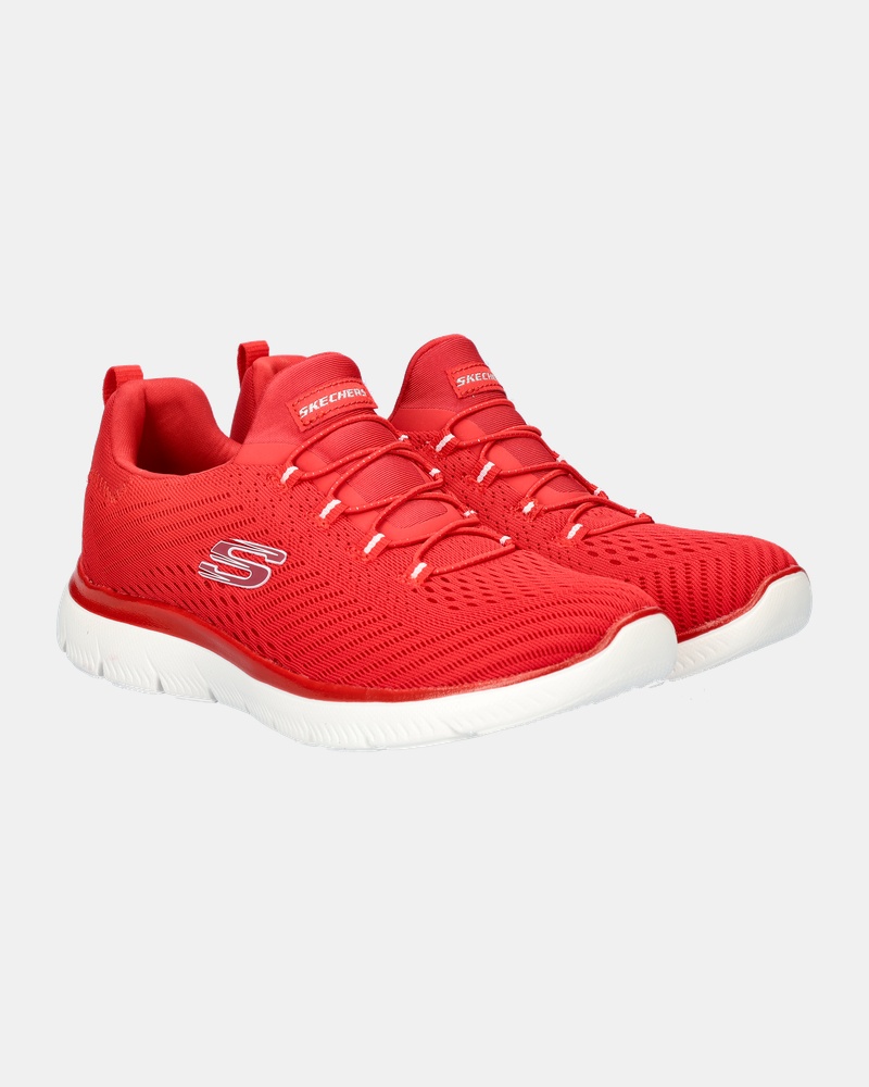 Skechers Summits Instapschoenen  - rood