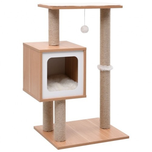 Arranhador para Gatos vidaXL, Branco