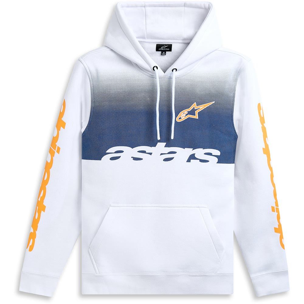 Alpinestars - Sweat à capuche Specter Blanc / Bleu