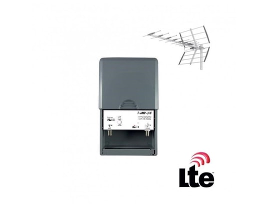 CAHORS - Décodeur TNT Préamplificateur de mât UHF terrestre TNT Gain 38dB