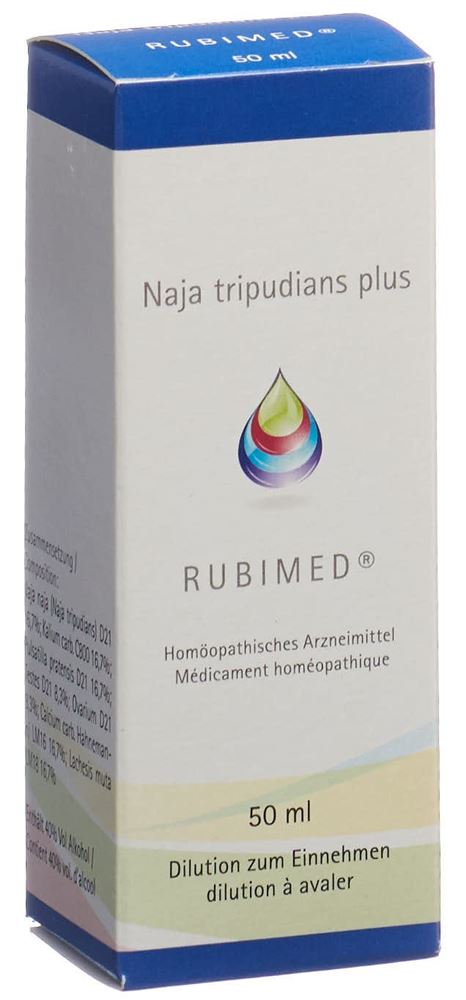 Rubimed Naja tripudians plus<br>50 ml, Tropfen
