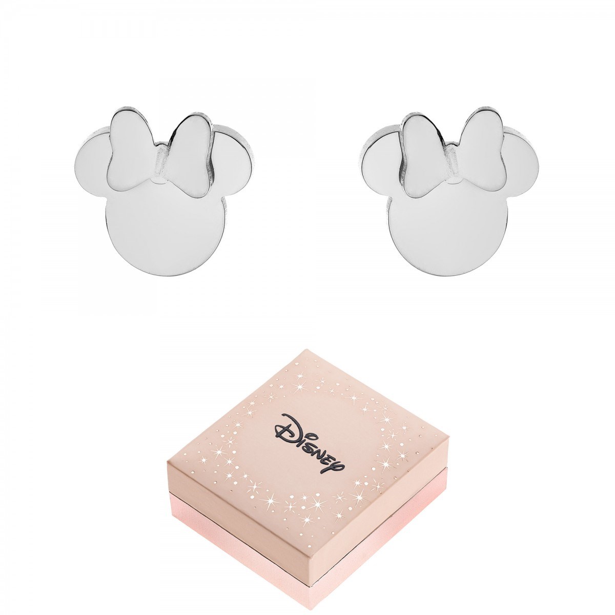 Boucles d'oreilles Disney en acier inoxydable - Minnie