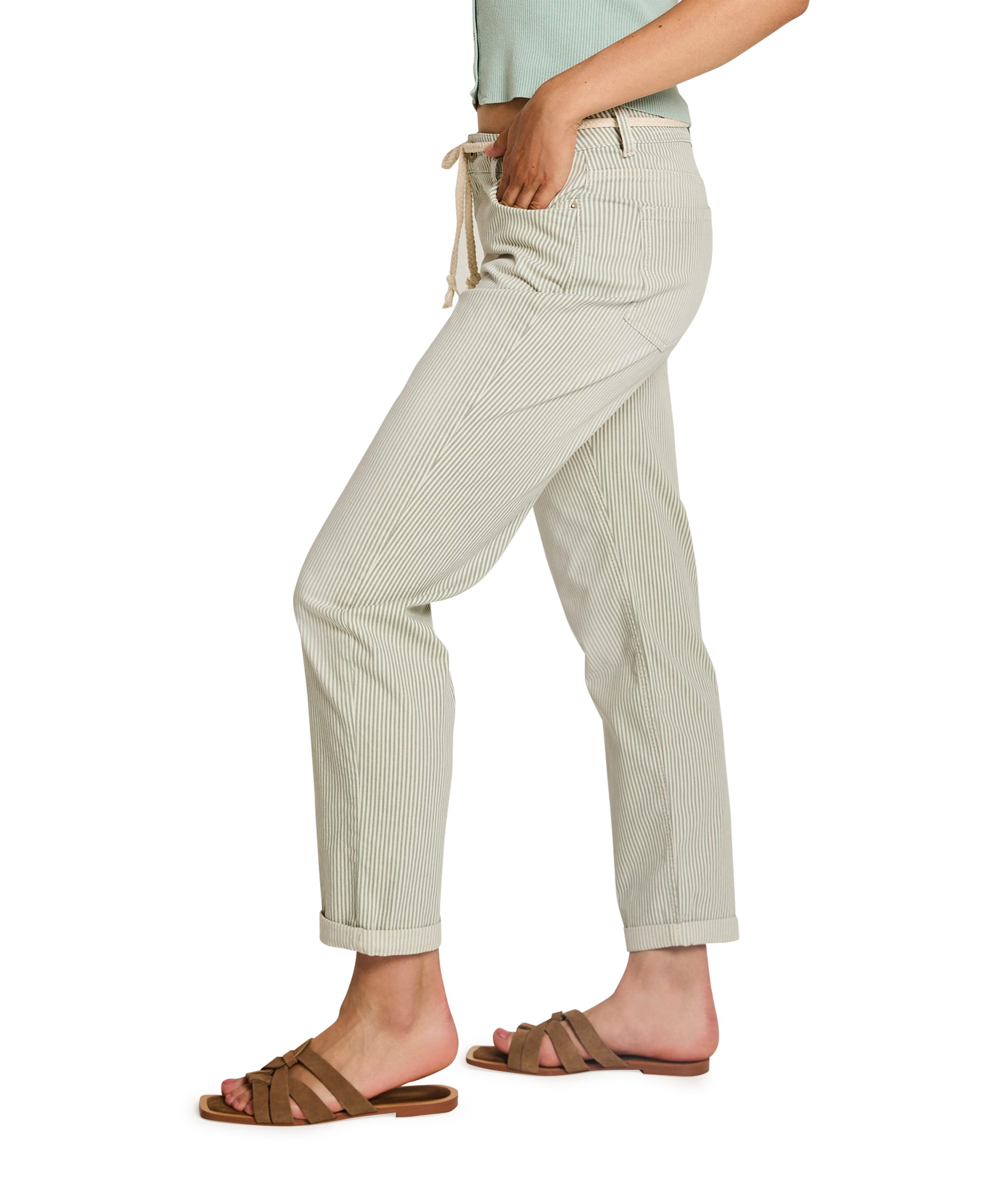 Para Mi Bobby - Spring Stripes - S15 dames broek groen