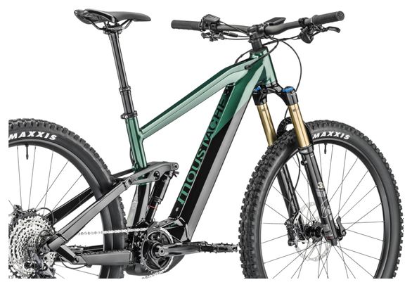 VTT Électrique Tout-Suspendu Moustache Samedi 29 Trail 9 Smart System Shimano SLX / XT 12V 750 Wh 29'' Noir / Vert 2023