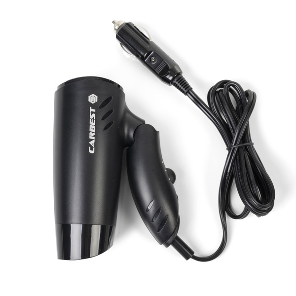 Sèche cheveux Carbest pour allume cigare 12V 10W