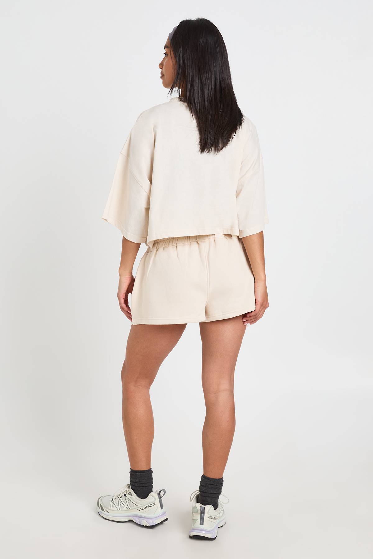 boohoo Ensemble T-shirt Court Boxy Et Short Petite