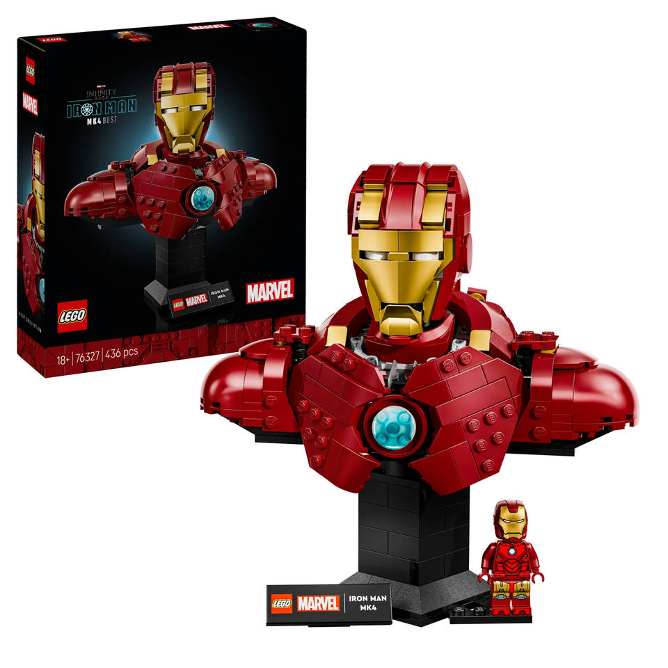 LEGO Marvel Iron Man MK4 buste 76327