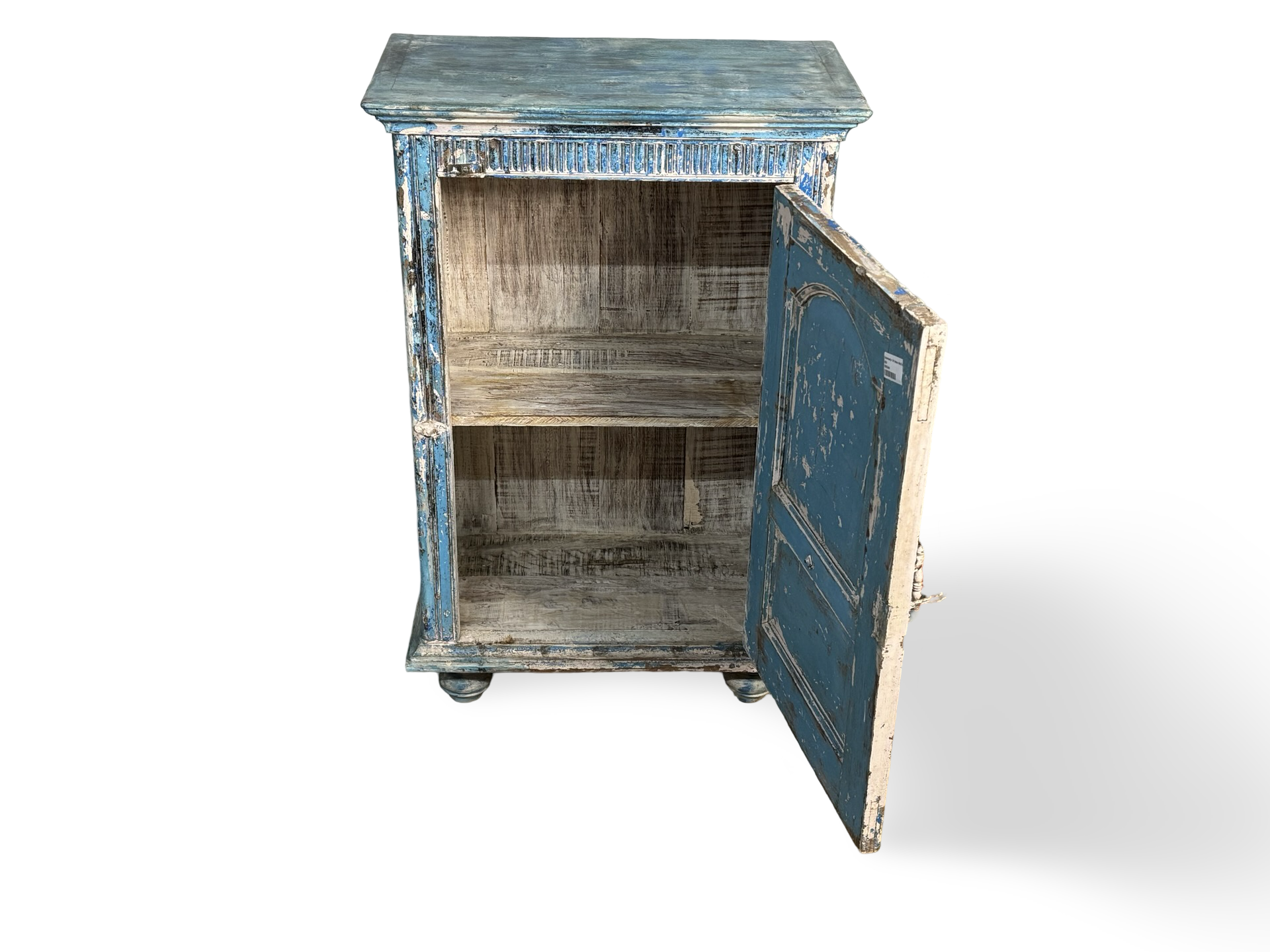 Onder kast India 1 deur blauw uniek Onder kast India 1deur blauw uniek