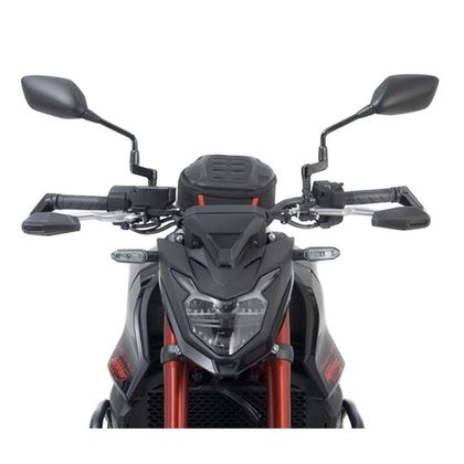 Protection levier SW-MOTECH NOIR AVEC DEFLECTEUR - Noir